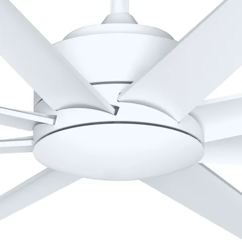 Ceiling Fan Titanic 72 DC 8 blade High Airflow WHT-BLK