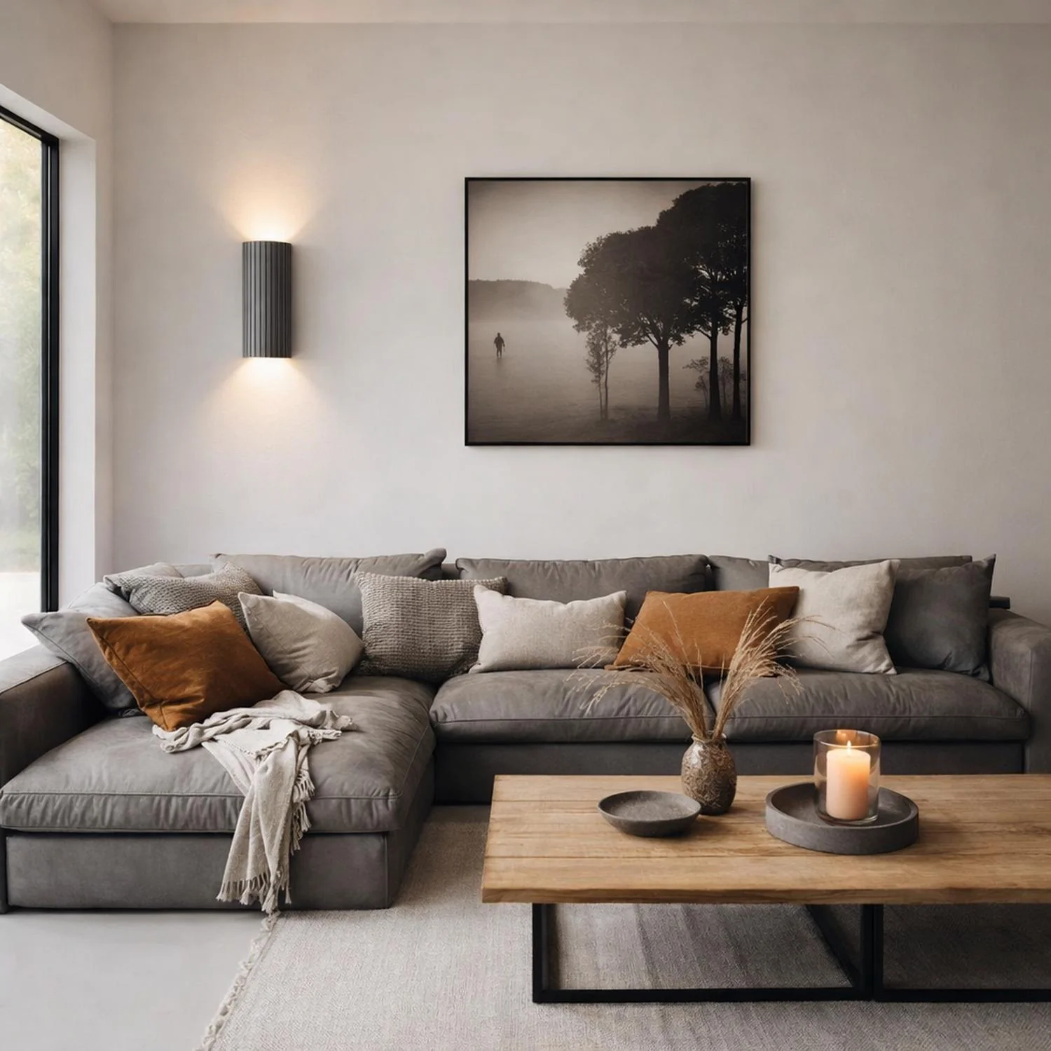 Wall lamp Terra Concrete GU10 Grey