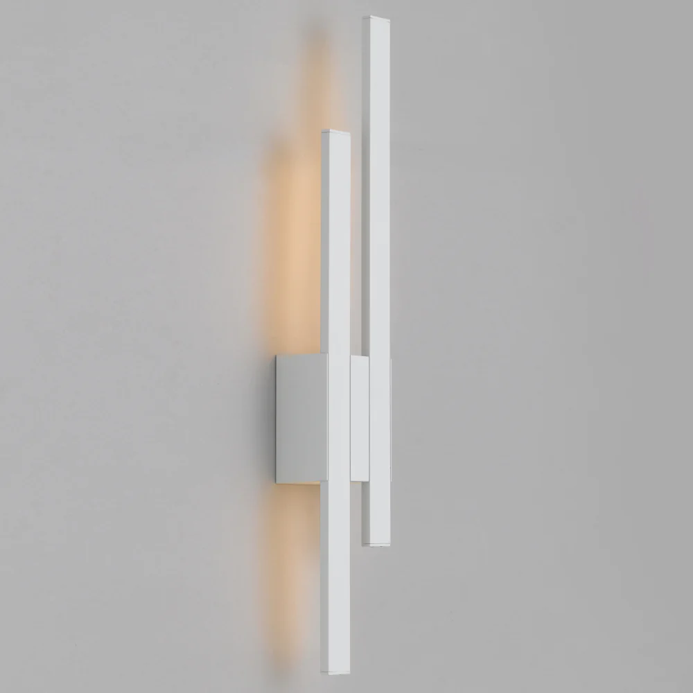 Wall light MASTO EXTERIOR 2x8w LED nonDIM IP54 WHITE