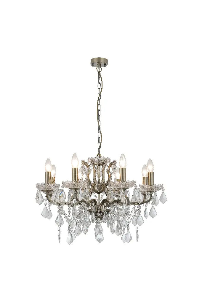 Pendant lamp FRIDA 8 E14 AB