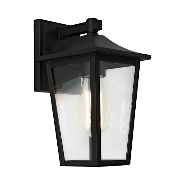 Wall Light York E27 BLK