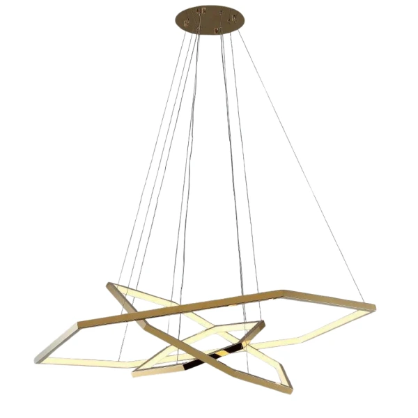 Pendant lamp Cascade LED 99W 3K BRS