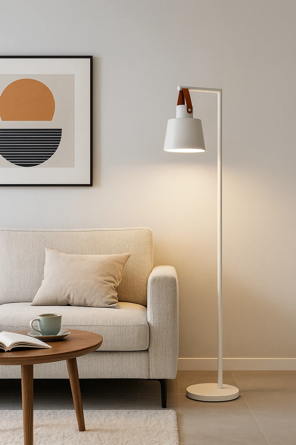 Floor lamp STRAP-FL 22719 WHT Display