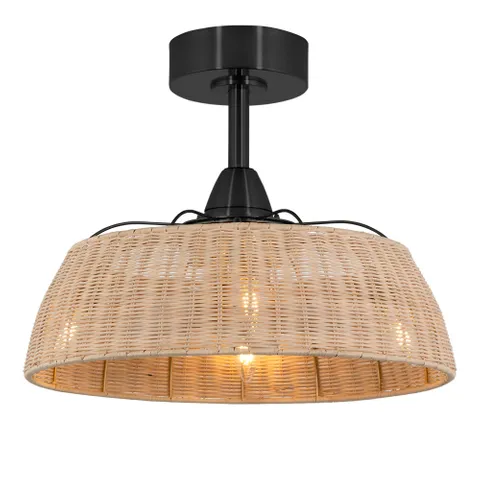 Ceiling Fan Harlow DC 20 High Airflow BLK