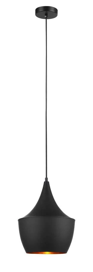 Pendant lamp CAVIAR5 E27 black