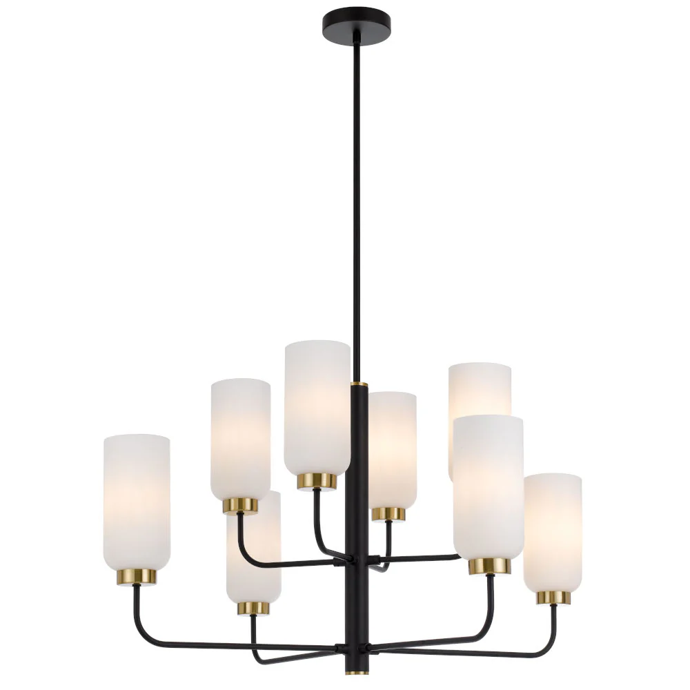 Pendant light SEBRING 8 E27 BKOP