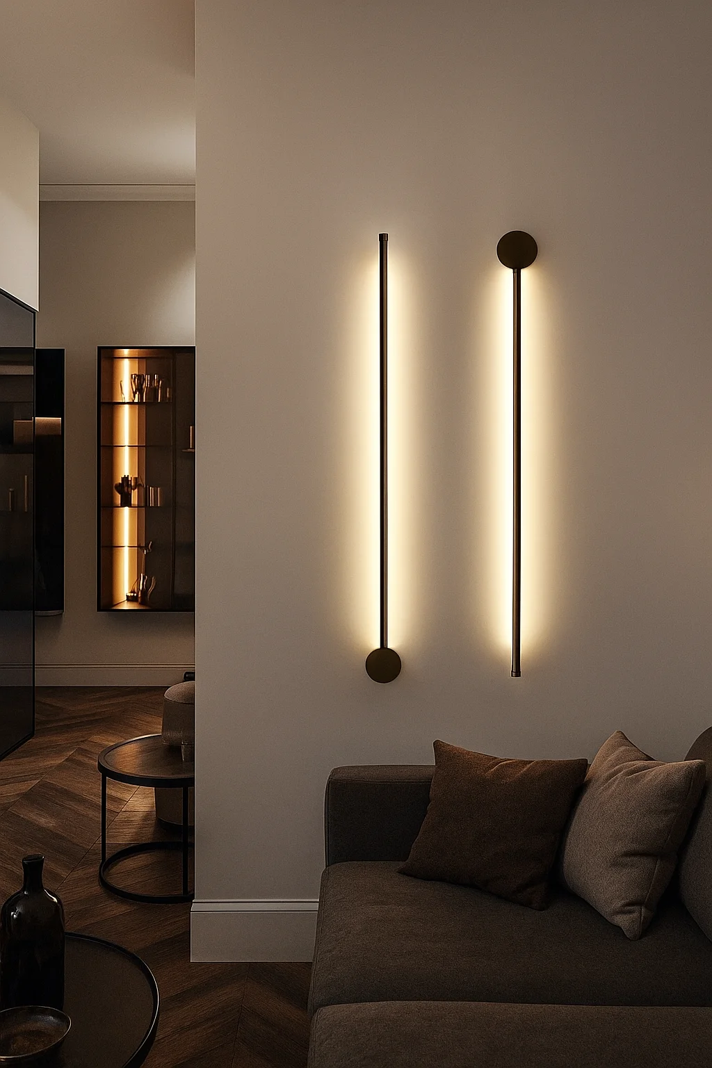 Wall lamp Line W BL