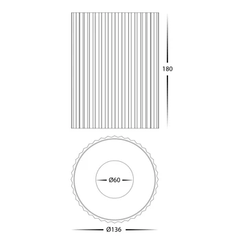 Surface downlight HV5854S-WHT Nella 3CCT LED 24W IP65