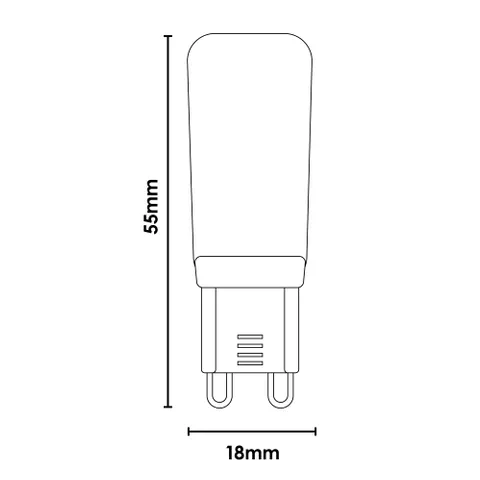 Globe G9 LED 4W 5520083 6K Dim