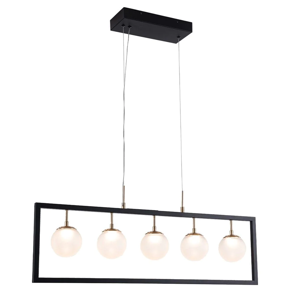 Pendant lamp Franco 5 Light Bar