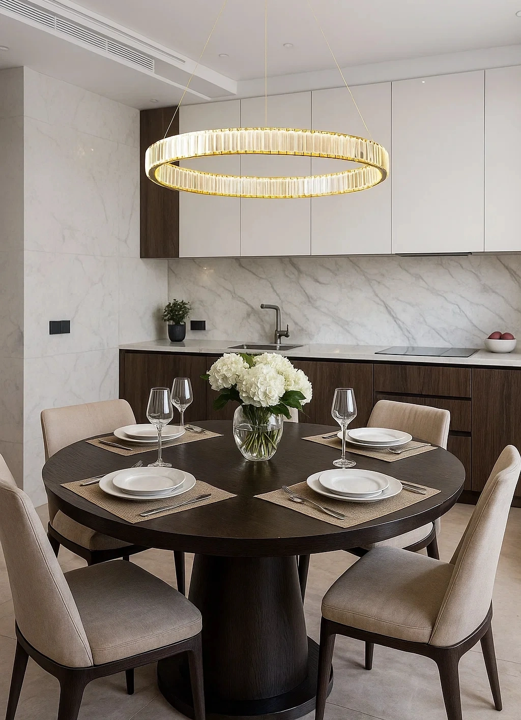 Pendant lamp Ring P60 GL Crystal