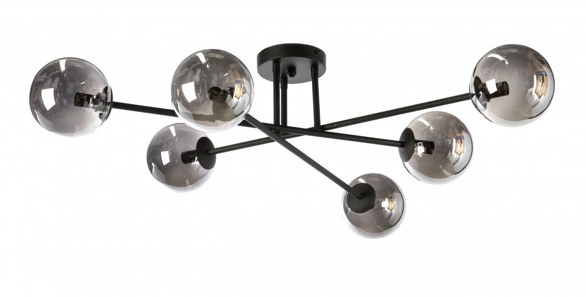 Pendant lamp AREZZO-6L Black