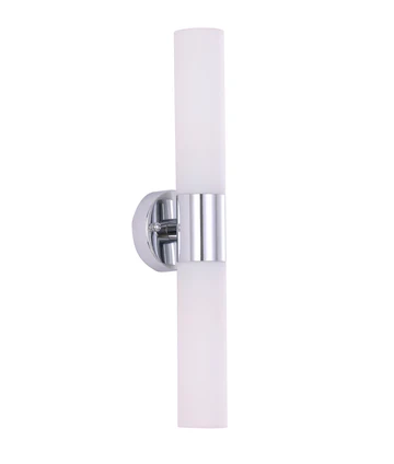 Wall light Vara 4 Up-Down Opal Glass Chrome E27