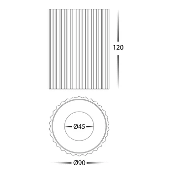 Surface downlight HV5852S-WHT Nella 3CCT LED 12W IP65