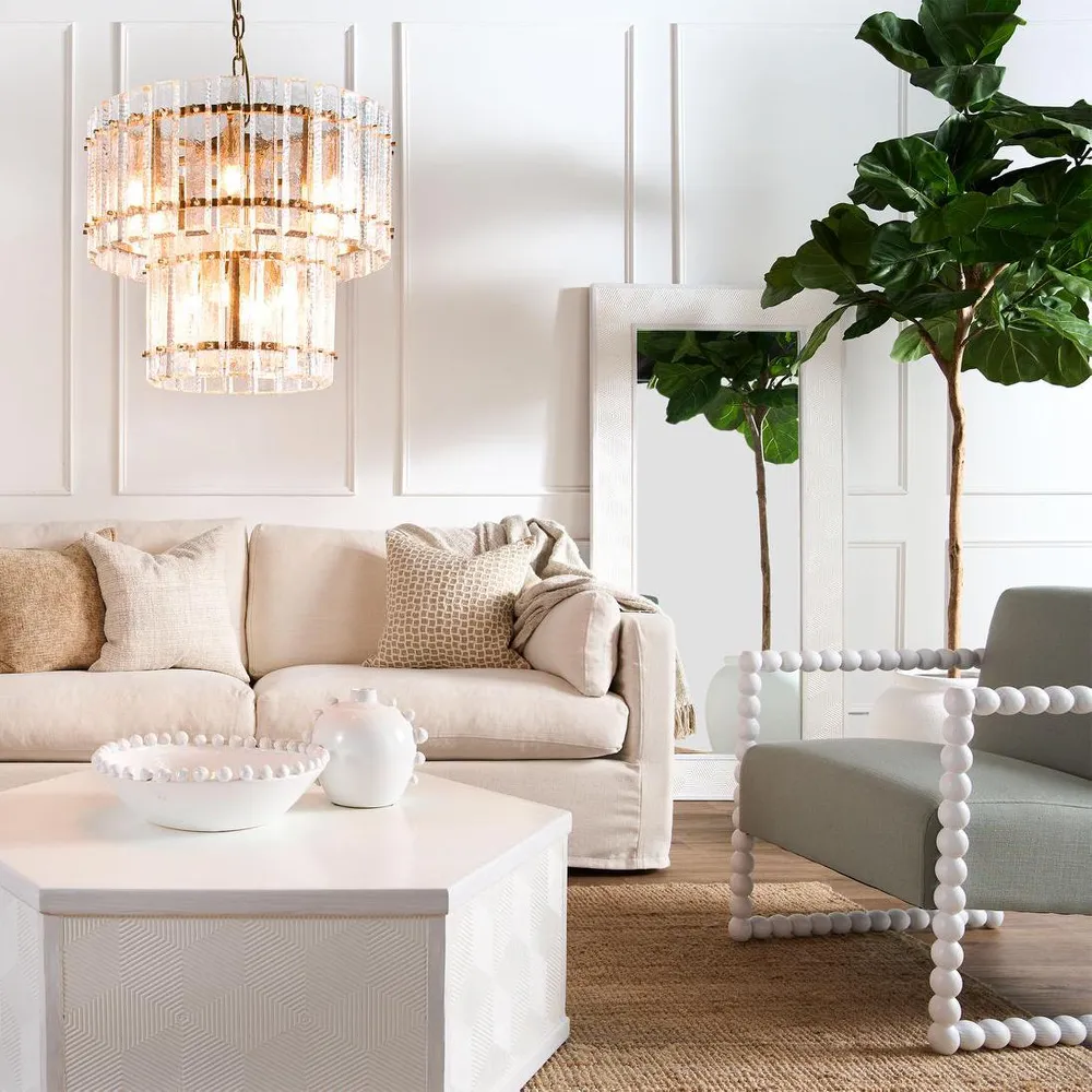 Pendant lamp Fenton E14 BRS