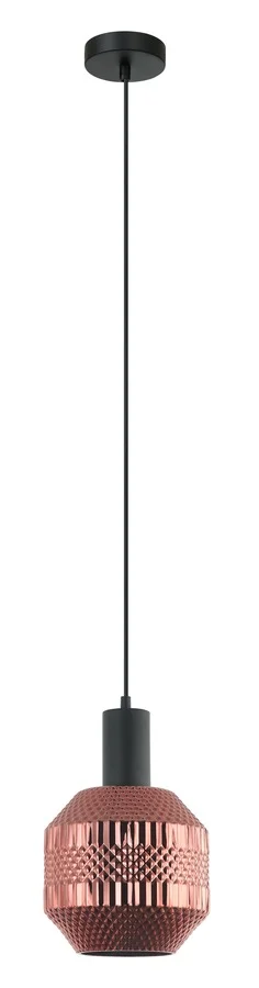 Pendant lamp MARACA4 E27 black