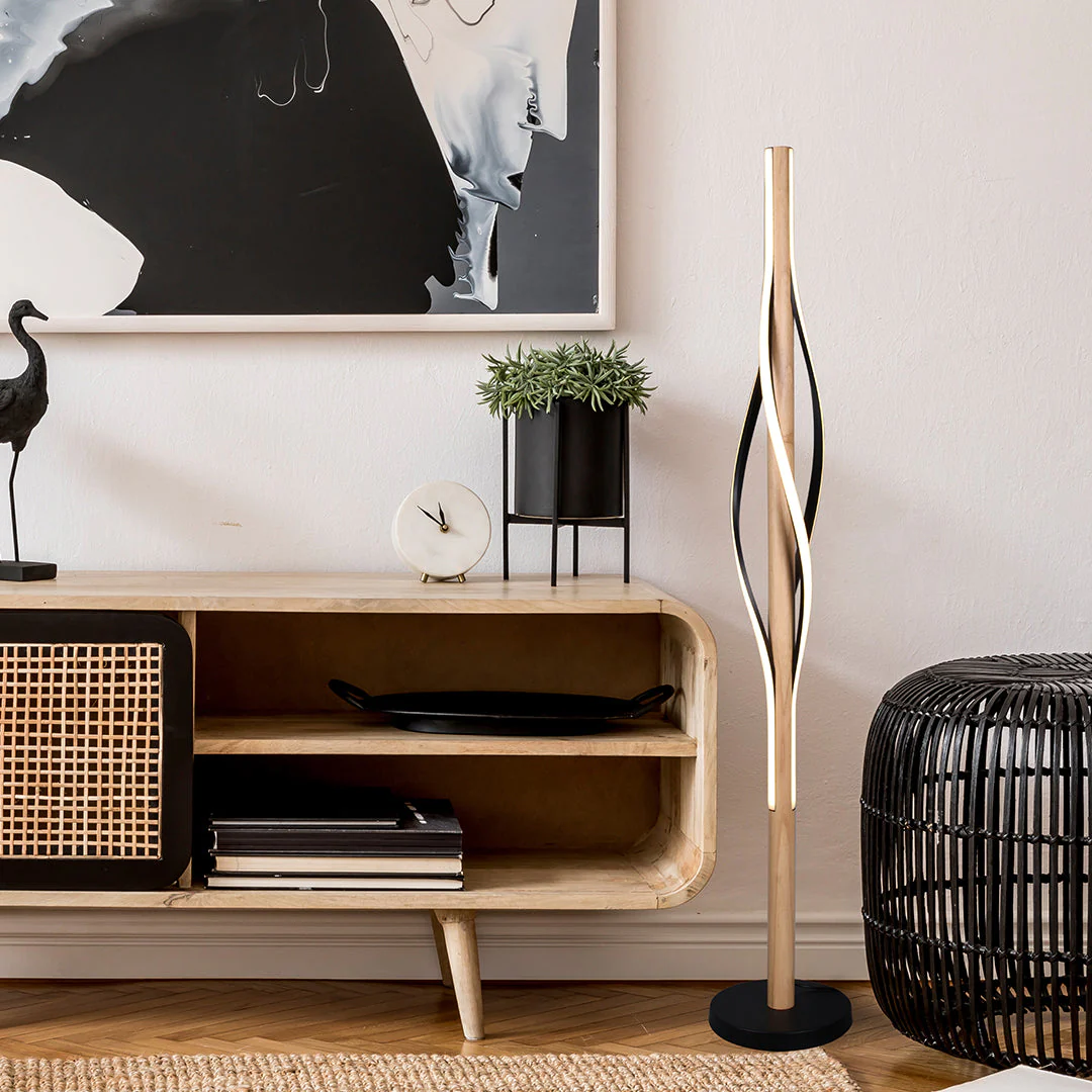 Floor Lamp Bonnie LED BLK