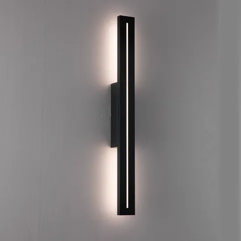 Wall light Edgar 60 LED 12W 3CCT IP54 BLK