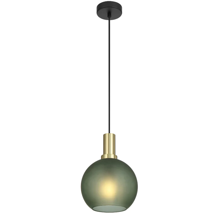 Pendant lamp PATINO 20 E27 D200 GREY SMOKE
