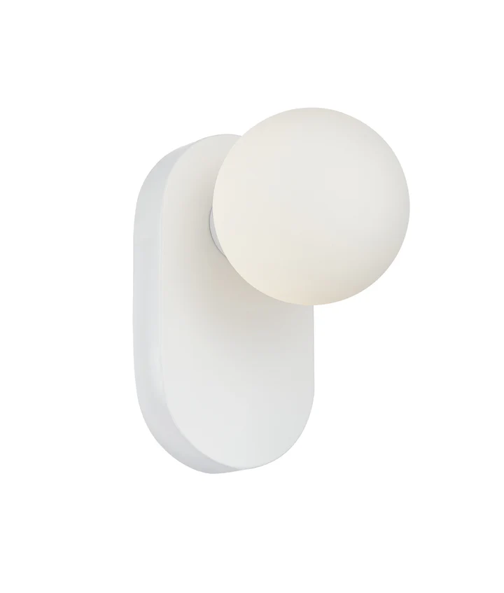 Wall light BALLE3 round G9 WHT