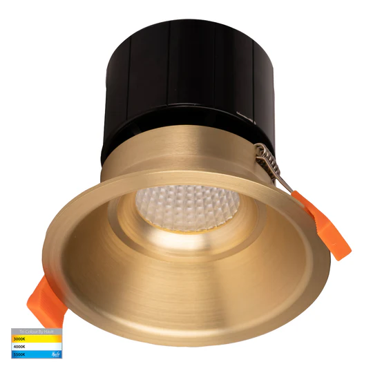 Recessed Downlight Prime Fixed Deep 3CCT LED 12W IP54 BR