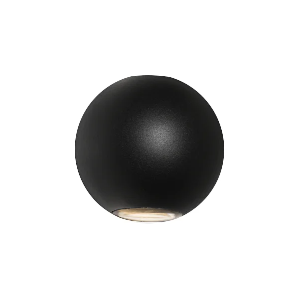 Wall light Genoa 2lt LED 6W IP54 BLK