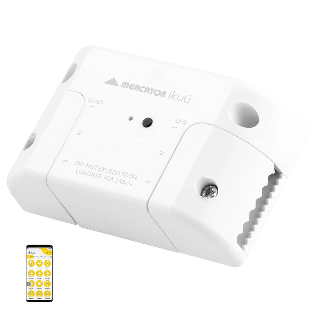 Ikuü Smart Zigbee Wi-Fi Inline Switch