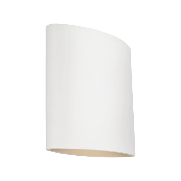 Wall light Herron IP54 6W 3K up and down WHT
