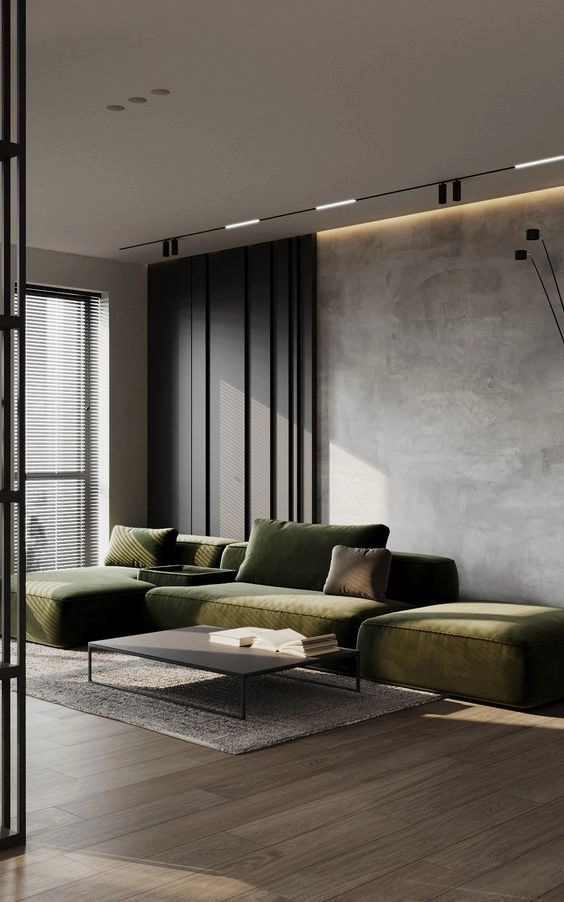 Surface track set Edge 4M 7lt LED 80W BLK