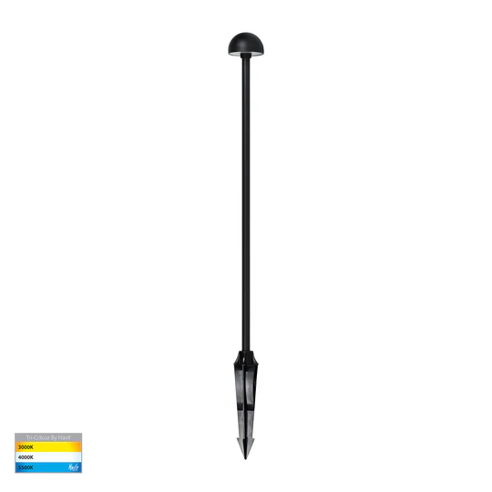 Bollard Spike Madna 24V LED 3W 3CCT BLK