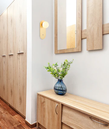 Wall light Ovalis1 round G9 GLD