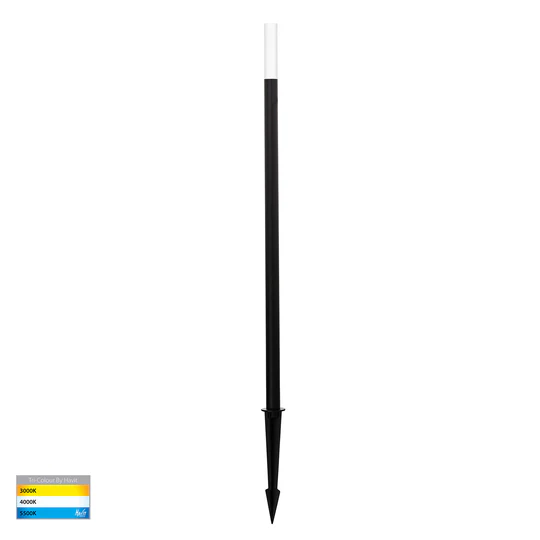 Bollard Spike Drique 24V LED 3W 3CCT BLK