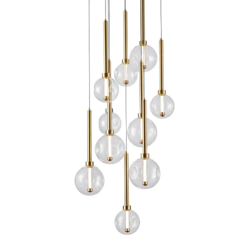 Pendant lamp Meteor 10 light LED 45W 3K GL