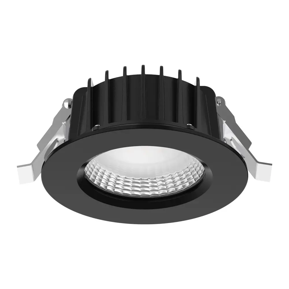 Downlight NEO-PRO 13W REC RND LED KIT IP65 BLK