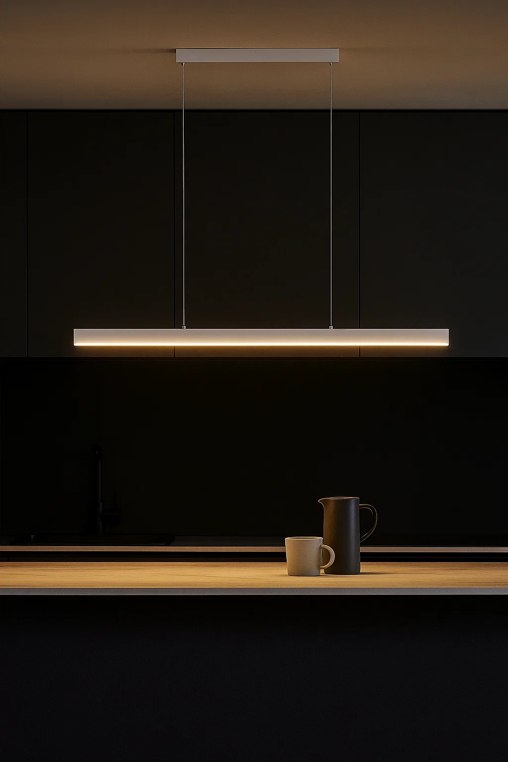 Pendant lamp Climene 2 3CCT LED 29W up-down L1180 WHT Display