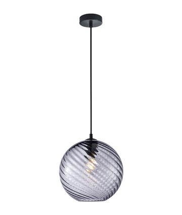 Pendant lamp Espiral E27 72W BLK