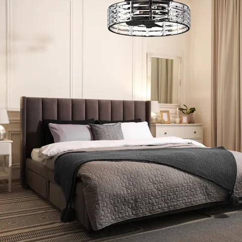 Ceiling Fan Odyssey DC 22 High Airflow BLK