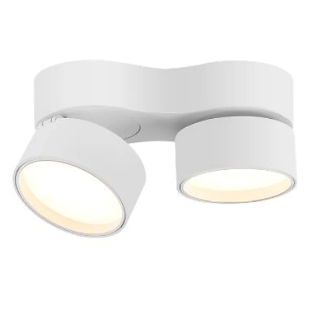 Downlight Diaz Trio LED Twin Head 24W WHT