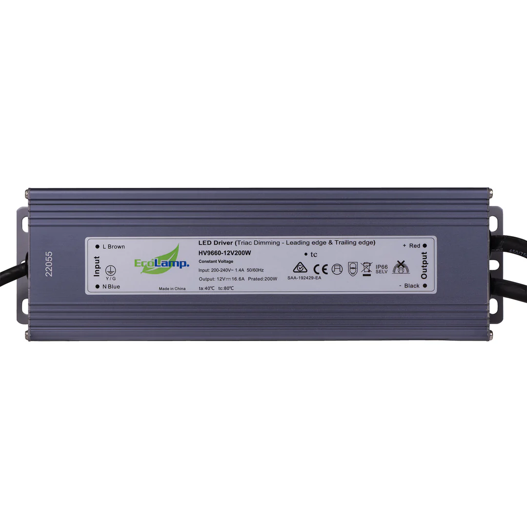 Driver LED HV9660-24V 200W IP66 Triac Dim