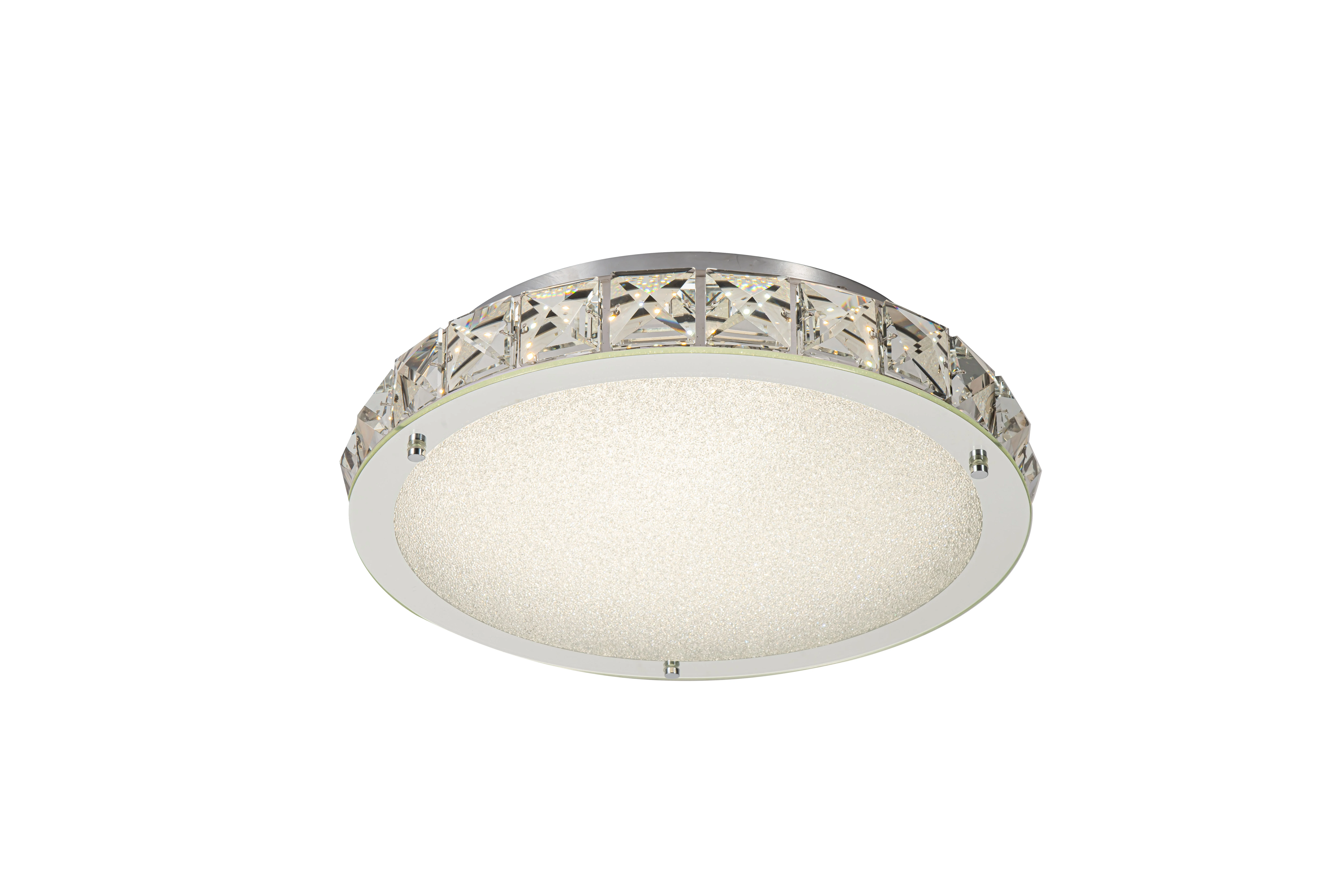Ceiling light Sparkle Crystal LED 36W CCT Dim D55 CHR remote