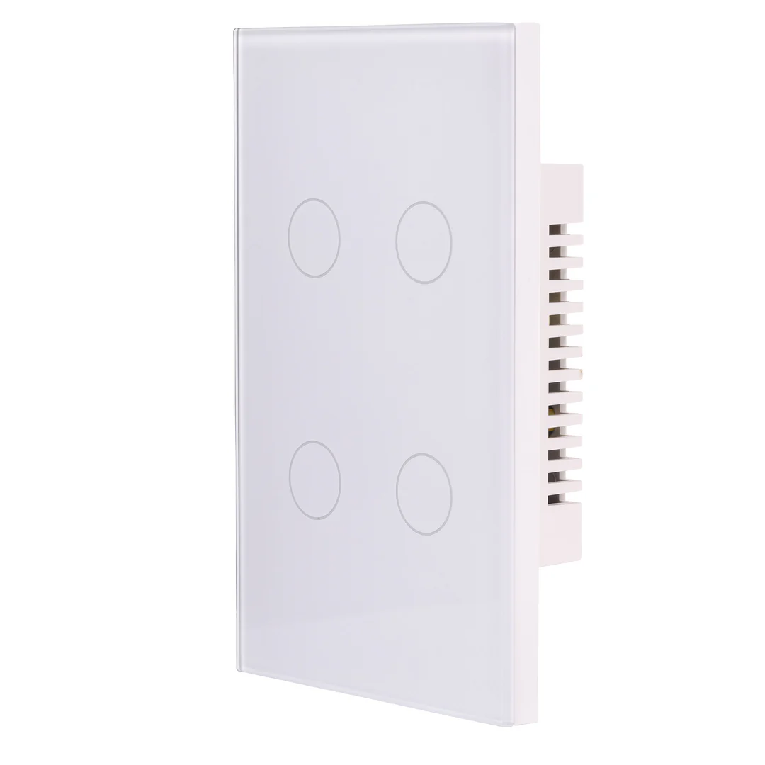 Wall Switch 4 Gang WHT HV9210-4 Wifi