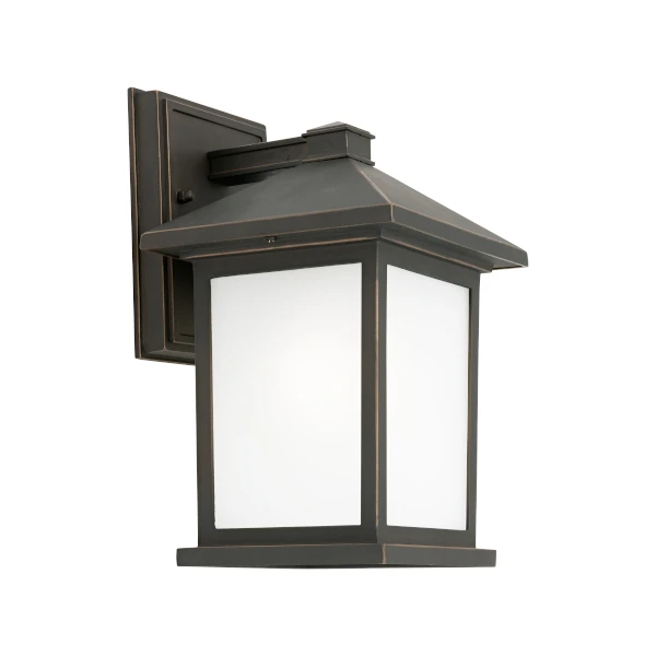 Wall Light Plymouth 1lt E27 BLK