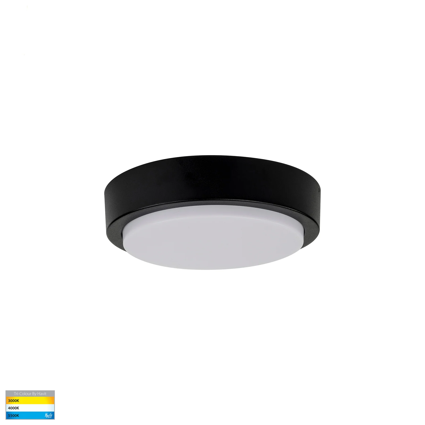 Ceiling lamp Liptor 3CCT 10W LED BLK