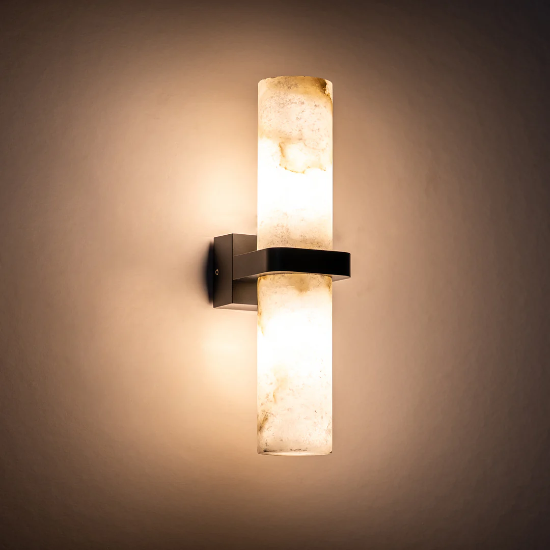 Wall light Albast Black Alabaster Spanish Marble G9 18W IP65