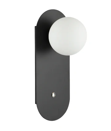 Wall light Ovalis2 round G9 BLK