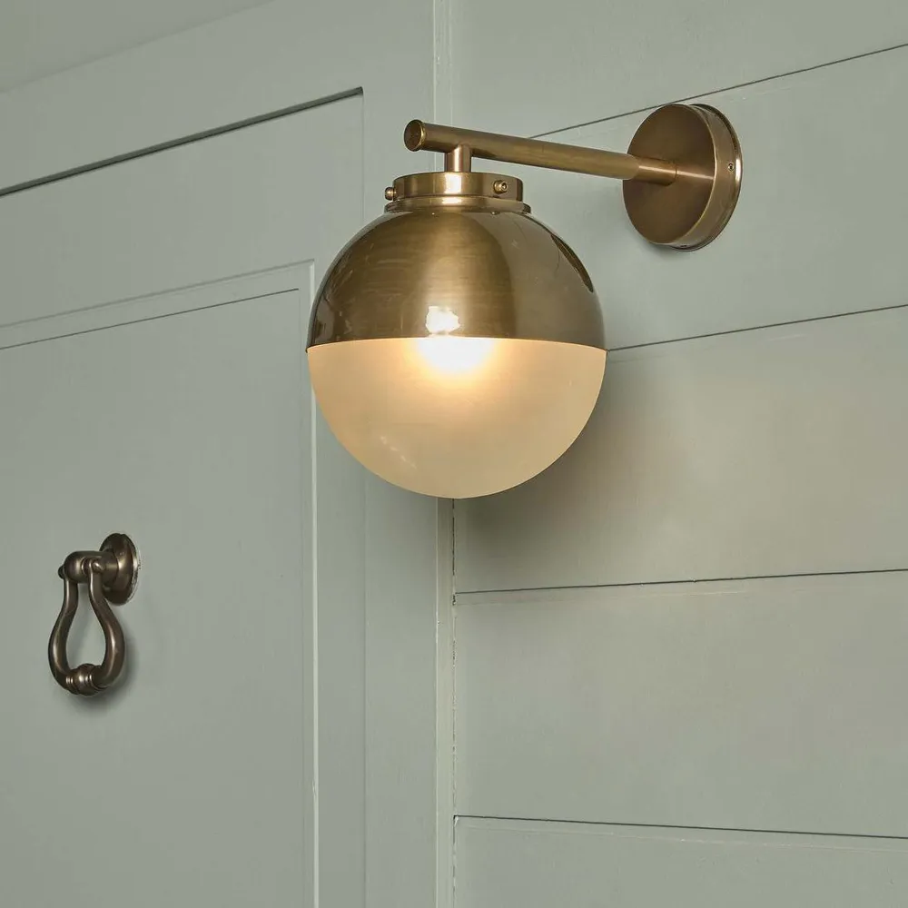 Wall light Carrington G9 BRS