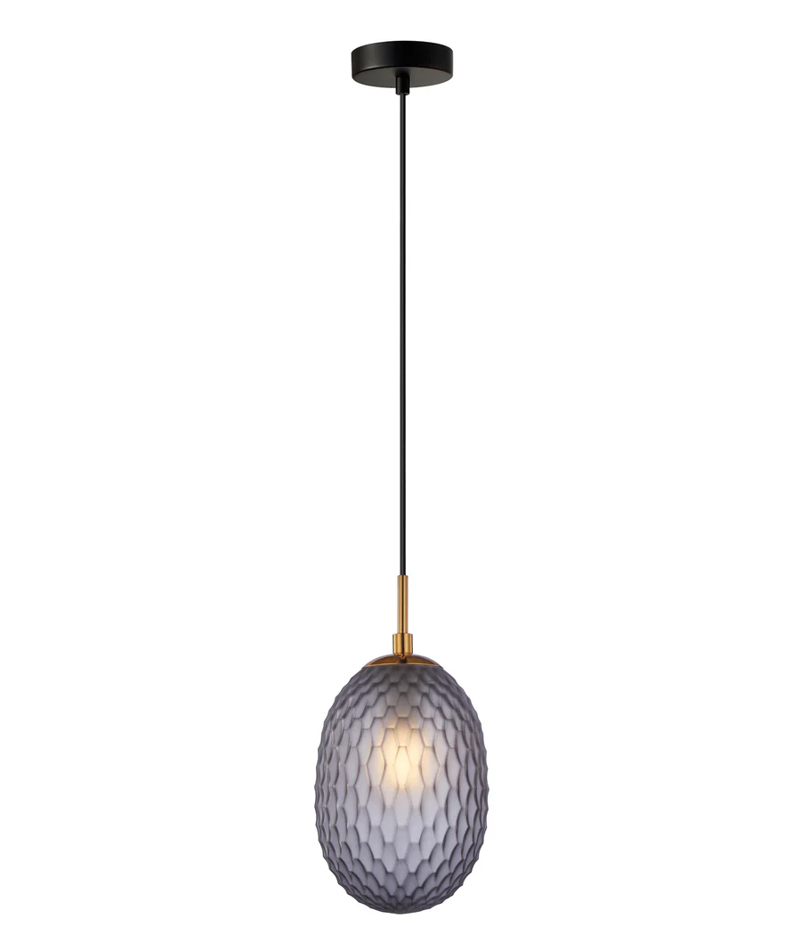 Pendant lamp KATHAL 2 E14 D15 SMK