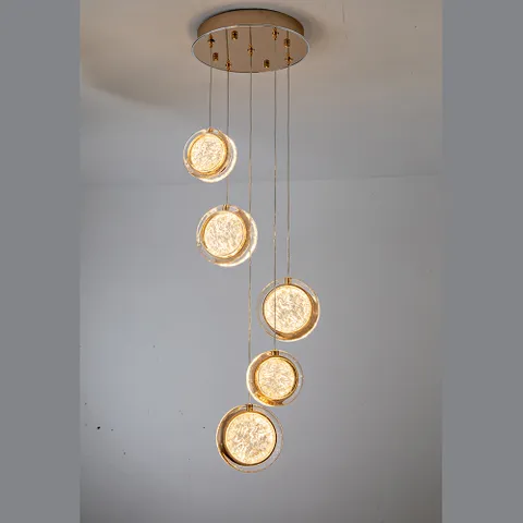 Pendant light Yoyo-5 LED 50W 3CCT GLD
