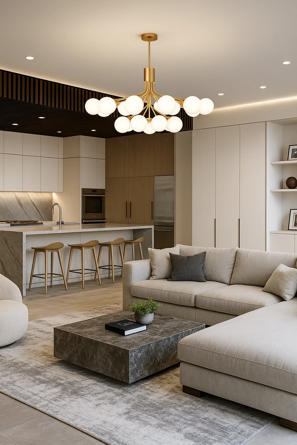 Pendant lamp Moza S18 BR