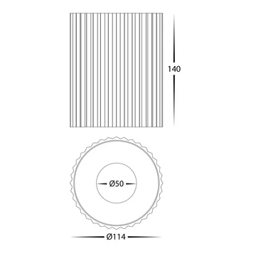 Surface downlight HV5853S-WHT Nella 3CCT LED 18W IP65